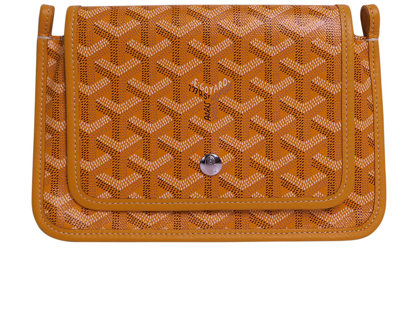 Goyard discount clutch yellow